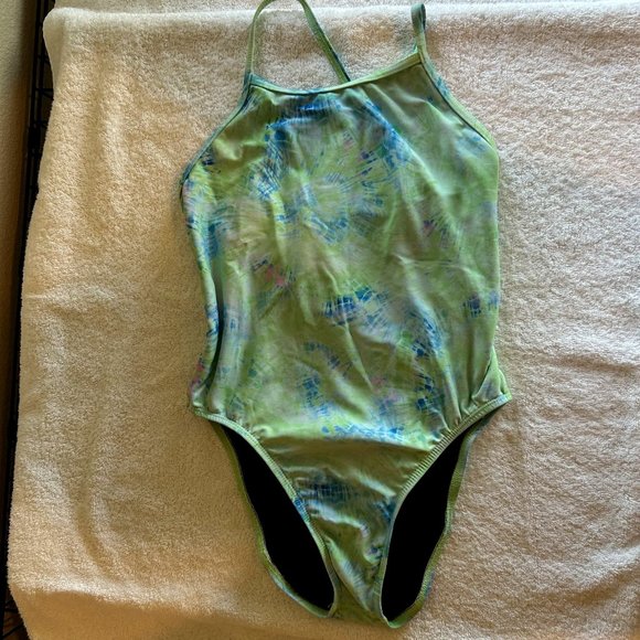Jolyn size 28 Tie Back (Jackson?) One Piece Swimsuit - Picture 1 of 4